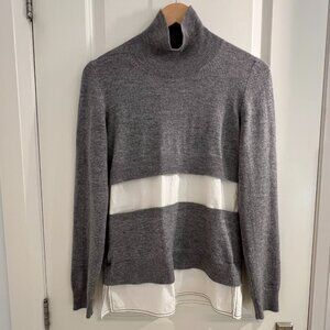 Marni grey mock-neck sweater